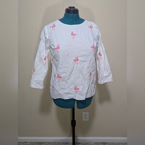 Crown & Ivy - Flamingo Top